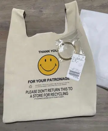 라빠르망 GOOD GRIEF! SMILE 쇼퍼 백