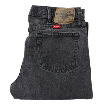 Wrangler 97601CB 블랙 데님 W34 청바지 랭글러