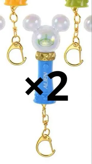 디즈니 캐릭터 시크릿 키링