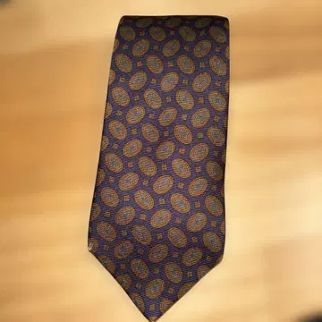 Brooks Brothers 실크 넥타이 오벌 패턴