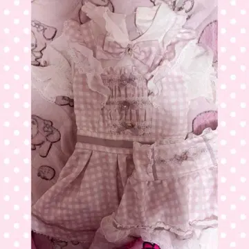 LIZLISA 깅엄 체크 셋업