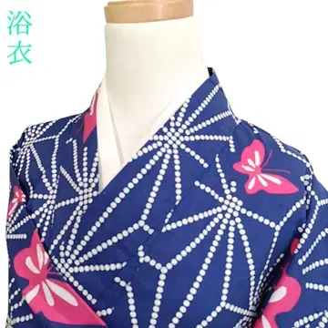 W68 유카타 기모노 기장 161cm 면