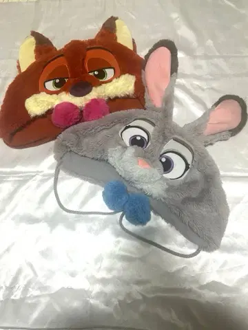 디즈니 닉&주디 팬캡 2세트