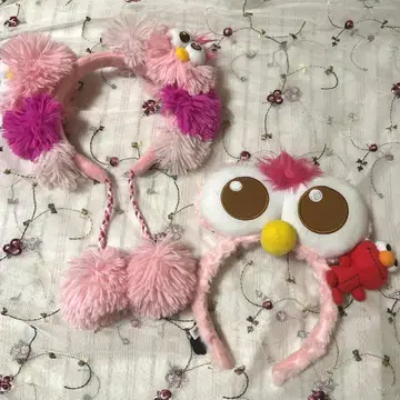 유니버 USJ 파크 머리띠 모피