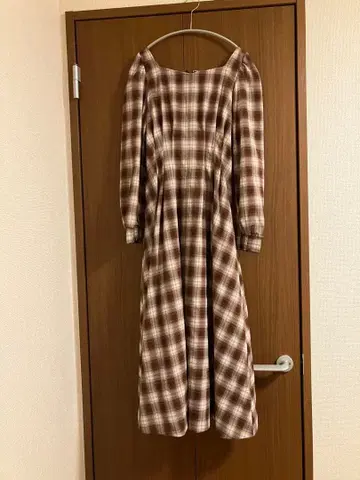 앙데팡당 롱 원피스