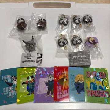 주토피아 아이스캔디 참 패션 반지