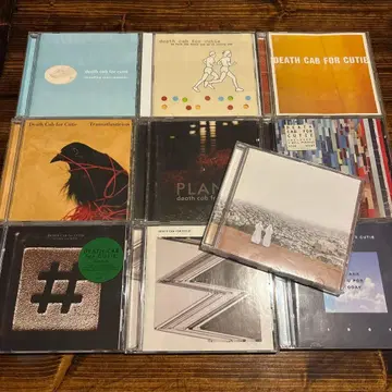DEATH CAB FOR CUTIE CD 10장 세트