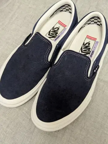 VANS 스케이트 슬립온 네이비 27.0