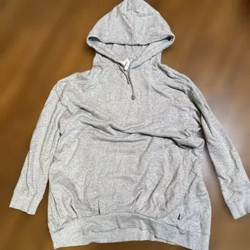 glamb 오버 사이즈 그레이 후드티