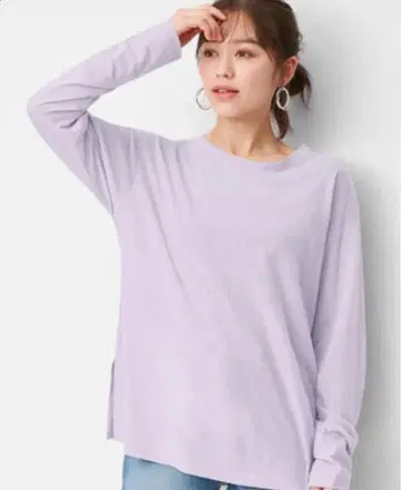 디스코트 플로키 메쉬 롱 슬리브