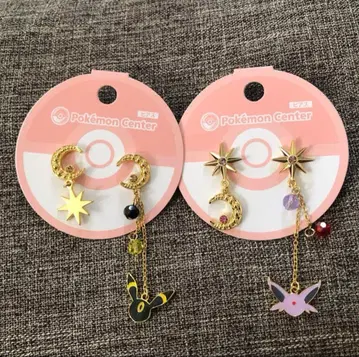 에브이 블래키 귀걸이 포켓몬 센터 한정판 액세서리