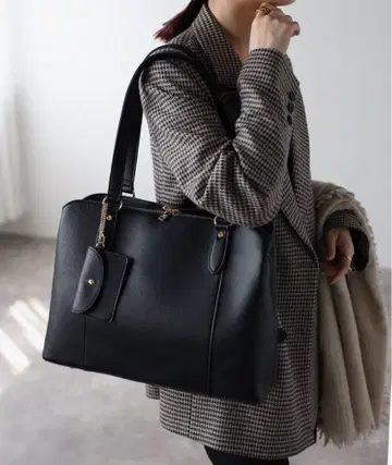 [굿시오 골드 라벨] 비즈니스 토트백 PC/A4 대응 패스 케이스 포함