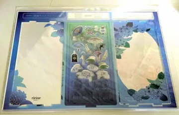 후쿠야 아크릴 프레임 수국 화훼 파랑 FUKUYA