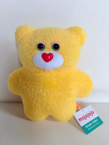 mojojojo BIG 봉제 인형 4 곰 옐로우 컬러 모조조조
