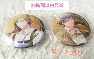 우타프리 사인 캔뱃지 카뮤 란마루 세트