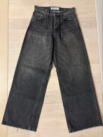 DAIRIKU 와이드 데님 팬츠 24AW 블랙