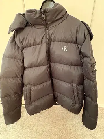 [컨디션 최상] [고급] 캘빈 클라인 진스 블랙 다운 자켓