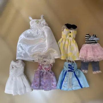 리카짱 옷 갈아입기 의류 6세트