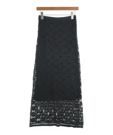 질 샌더 롱 맥시 길이 스커트 여성용