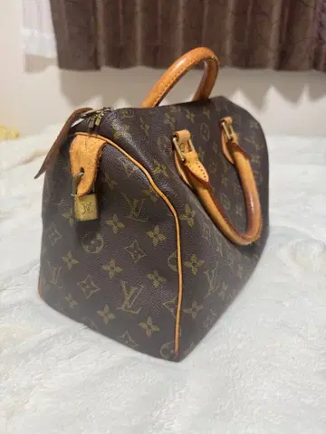 여성용 보스턴 백 중형 브라운