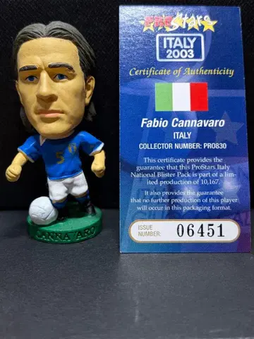 파비오 칸나바로 피규어 2003