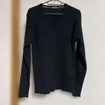 남성용 니콜 블랙 니트