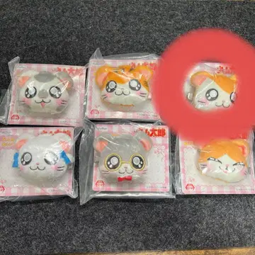 달려라 하니 하무짱즈 봉제 인형 헤어 클립 하무타로