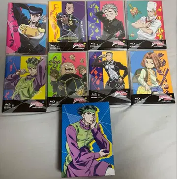 죠죠의 기묘한 모험 제4부 애니메이션 BD 8개 세트 + 특전