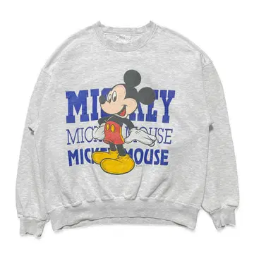 구제 의류 USA 제작 90S 디즈니 빈티지 미키마우스 맨투맨