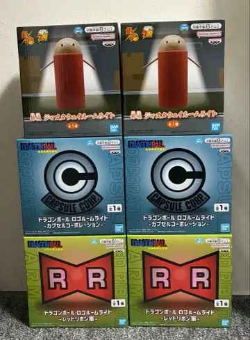 은혼 룸 라이트 저스티스 드래곤볼 로고 룸 라이트 6종