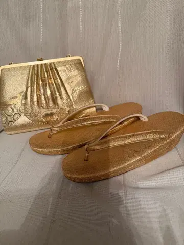 예복용 조리와 클러치백 세트 도쿄 나비