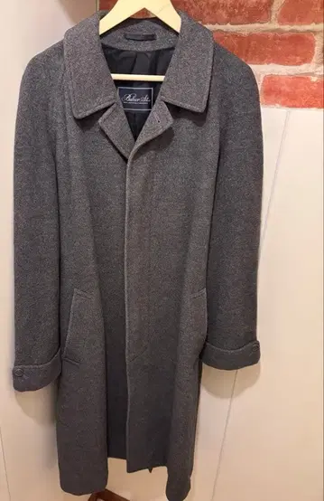 베이커 스트릿 롱 코트 그레이 클리닝 완료