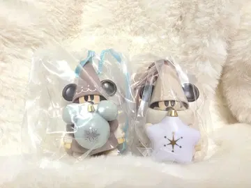 릴루리루 캡슐 토이 2025 화이트 브라운 2종 세트