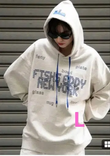 타임세일 [24시까지] 니코앤드 피쉬 에디 [컨디션 최상] 후드티 L