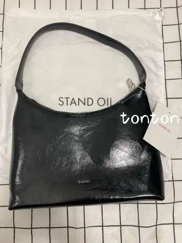 STAND OIL 블랙 숄더백