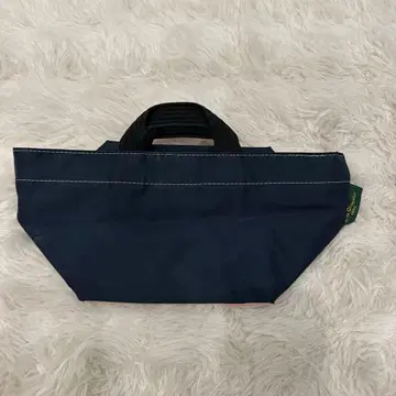 엘르베 샤프리에 네이비 x 핑크 미니 토트백