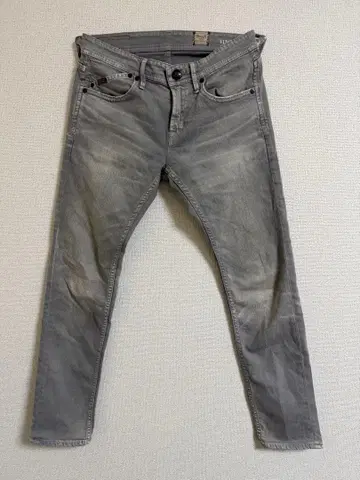 YANUK 슬림핏 그레이 데님 28