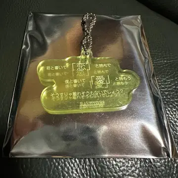 RADWIMPS 특별전 랜덤 리릭 아크릴 키링 5