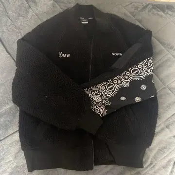 1MW by SOPH. 블랙 보아 자켓 S