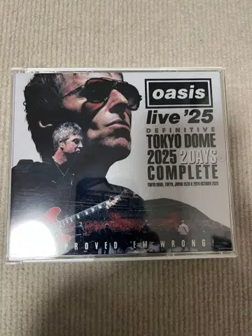 oasis live '25 도쿄돔 2025 오아시스