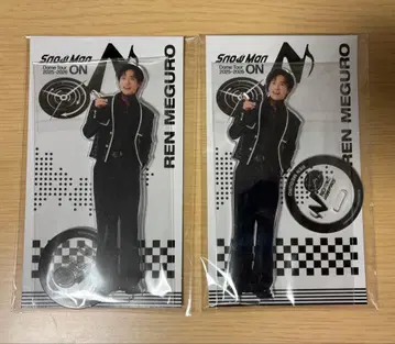 Snow Man 메구로 렌 아크릴 스탠드 2개