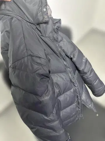 블랙 다운 자켓