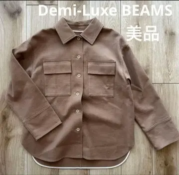 [ 새상품급 ] 데미룩스 빔즈 워셔블 더블 코튼 오버 셔츠 루즈핏