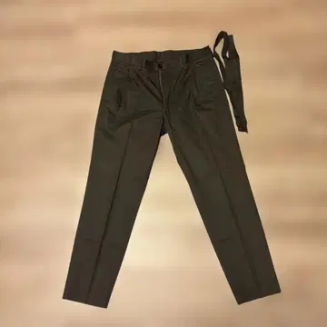 ABAHOUSE 턱 팬츠 46 카키