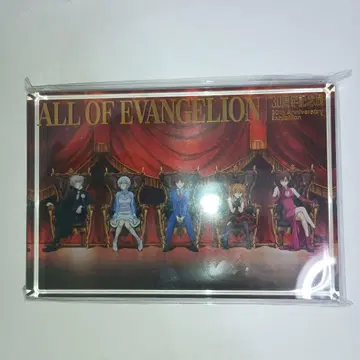 메인 비주얼 금박 아크릴 블록 ALL OF EVANGELION