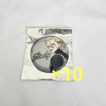Dr.STONE 닥스토 THE 글리터 캔뱃지 스탠리 10개