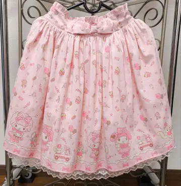 산리오 마이멜로디 스커트