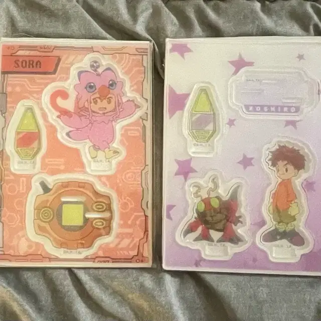 디지몬 소라, 한솔 아크릴 스탠드 판매