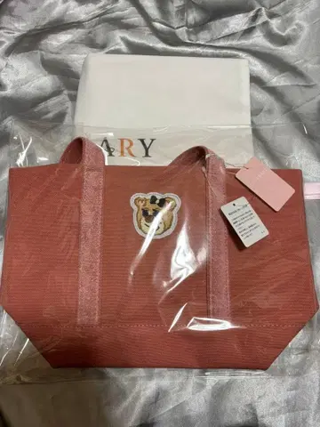 러브러리 바이 페이퍼 올드 테디 토트 핑크 새상품 핑크