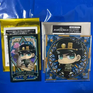 죠죠 월드 쿠죠 죠타로 아크릴 코스터 클리어 카드